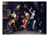 Buy As a Harpy is Trampled Underfoot and Minerva Overcomes Mars at AllPosters.com
