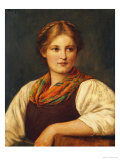 Buy A Bavarian Peasant Girl at AllPosters.com