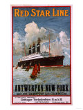 Red Star Line, Antwerpen-New York, circa 1910