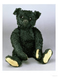 Buy An Exceptionally Fine and Rare Steiff Black Teddy Bear with Black Mohair, 1912 at AllPosters.com