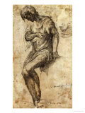 Buy A Man Seated on a Lege and Bending to the Left at AllPosters.com