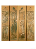 The Nativity, Cartoons for the Stained Glass Window at St. Deiniol, Hawarden, 1897