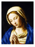 The Madonna, Bust Length, at Prayer
