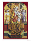 Buy The Madonna and Child Enthroned with Music-Making Angels at AllPosters.com
