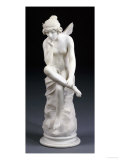 Buy An Italian White Marble Figure of a Winged Nymph, Late 19th Century at AllPosters.com