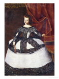 Buy Portrait of Dona Elena Fernandez de Cordova, Aged Eight Wearing a White and Brown Embroidered Dress at AllPosters.com