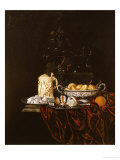 Buy Pastry in a Silver Dish, Sweetmeats on a Plate at AllPosters.com