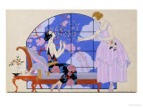 Buy Two Ladies in a Salon, 1924 at AllPosters.com