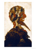 Buy Anthropomorphic Head Representing One of the Four Elements, Air at AllPosters.com