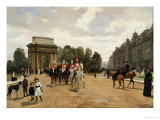 The Life Guards Passing Hyde Park Corner, London, circa 1886
