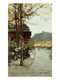 Crepuscule, Place de la Republique