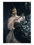 Buy Arranging Flowers, 1887 at AllPosters.com