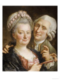 Buy Portrait of a Gentleman and His Wife, Bust Length at AllPosters.com