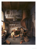 Buy A Barber Surgeon Tending a Peasant's Foot, circa 1650 at AllPosters.com