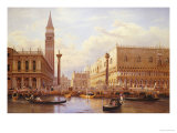 A View of the Piazzetta with the Doges Palace from the Bacino, Venice