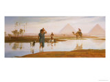 Buy Overflow of the Nile, with the Pyramids at AllPosters.com