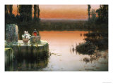 Buy Flooded Ruins at Sunset at AllPosters.com