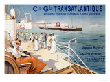 Buy Cie. Gle. Transatlantique, circa 1910 at AllPosters.com