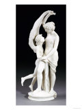 Buy An Italian White Marble Group of Cupid and Psyche, Date 1877 at AllPosters.com