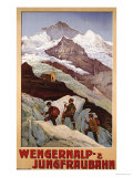 Buy Wengernalp & Jungfraubahn, circa 1900 at AllPosters.com
