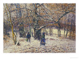 Buy Figures in a Winter Landscape, 1892 at AllPosters.com