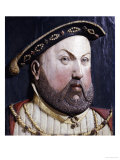 Buy An Augsberg Polychrome Limewood Relief of Henry Viii, Mid 16th Century at AllPosters.com