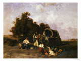 Buy A Gypsy Encampment, 1895 at AllPosters.com