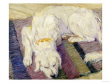 A Dog Lying Down, 1909