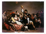 Buy A Merry Company, in the Manner of Simon de Voos at AllPosters.com