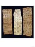 Buy Three Pygmy Bark Paintings at AllPosters.com