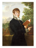 Buy Portrait of an Official, Said to Be l'Intendant Delonay, Standing Above Florence, 1809 at AllPosters.com