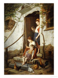 Buy The Cottage Steps, 1861 at AllPosters.com