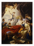 Buy Dauphin the Royal Highness Dying and Duc Who Presents the Crown of Immortality at AllPosters.com