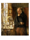 Buy Our Village Clockmaker Solving a Problem at AllPosters.com