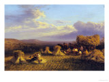 Buy Harvest Scene, 1876 at AllPosters.com