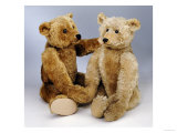 A Large Steiff Rich Honey Golden Plush Covered Teddy Bear, circa 1910