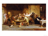 Buy A Sketch for "The Raffle", 1868 at AllPosters.com