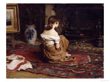 Buy By the Fireside, 1878 at AllPosters.com