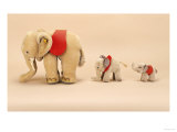 Three Steiff Elephants