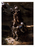 Buy And in the First Career They Ran, the Elfin Knight Fell Horse and Man at AllPosters.com