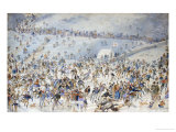 Buy Figures Ice Skating, 1876 at AllPosters.com