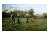 Buy Mowing Clover, Late 19th Century at AllPosters.com