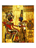 Tutankhamen Annointed by Wife