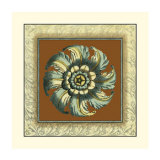 Brown and Blue Rosettes II