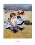 Children Playing on the Beach