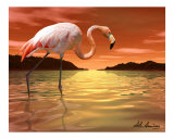 Buy Florida Pink Flamingo at AllPosters.com