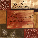 Words to Live By: Believe