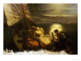 The Escape of Glaucus and Ione, with the Blind Girl Nydia, from Pompeii