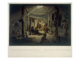 Buy The Interior of the Hut of a Mandan Chief at AllPosters.com