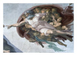 Buy Creation of Adam (Detail of God) at AllPosters.com